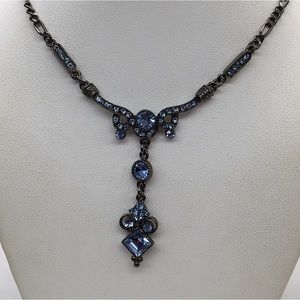 P*O*F*J (POFJ) Necklace Blue & Black
